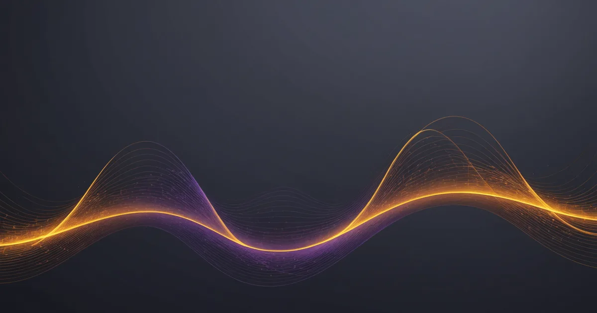 Abstract image comparing real-time relationship signals with batch data
