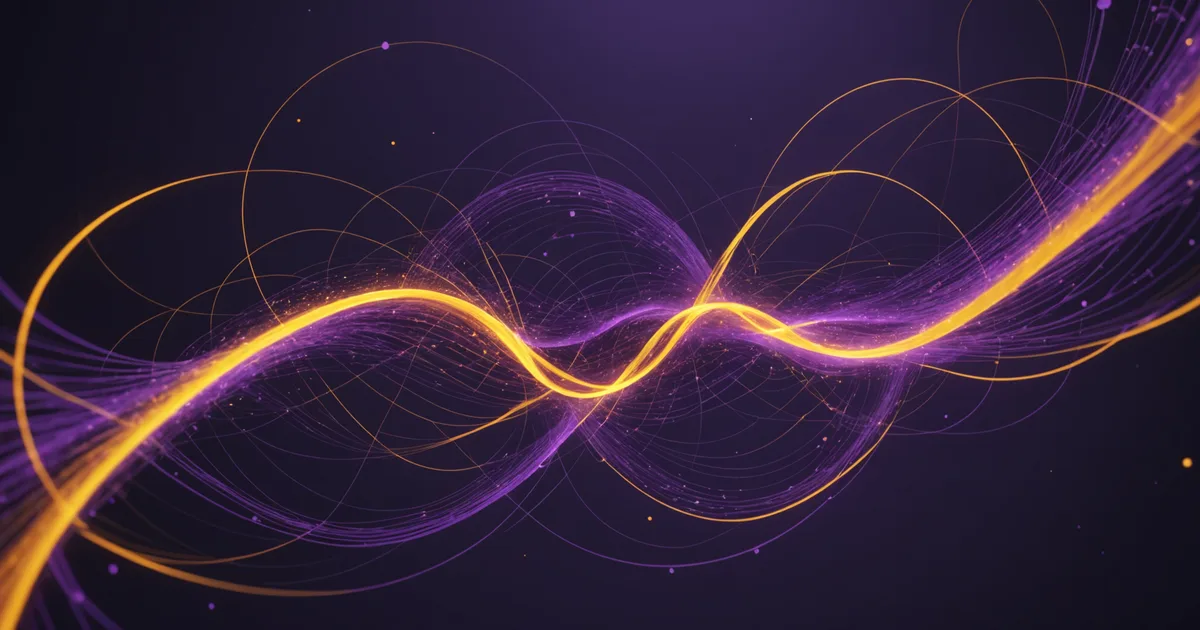 Abstract AI signals indicating the timing of sales outreach
